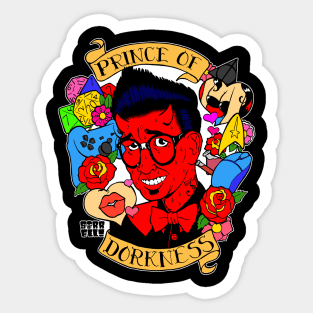 Prince of Dorkness Sticker